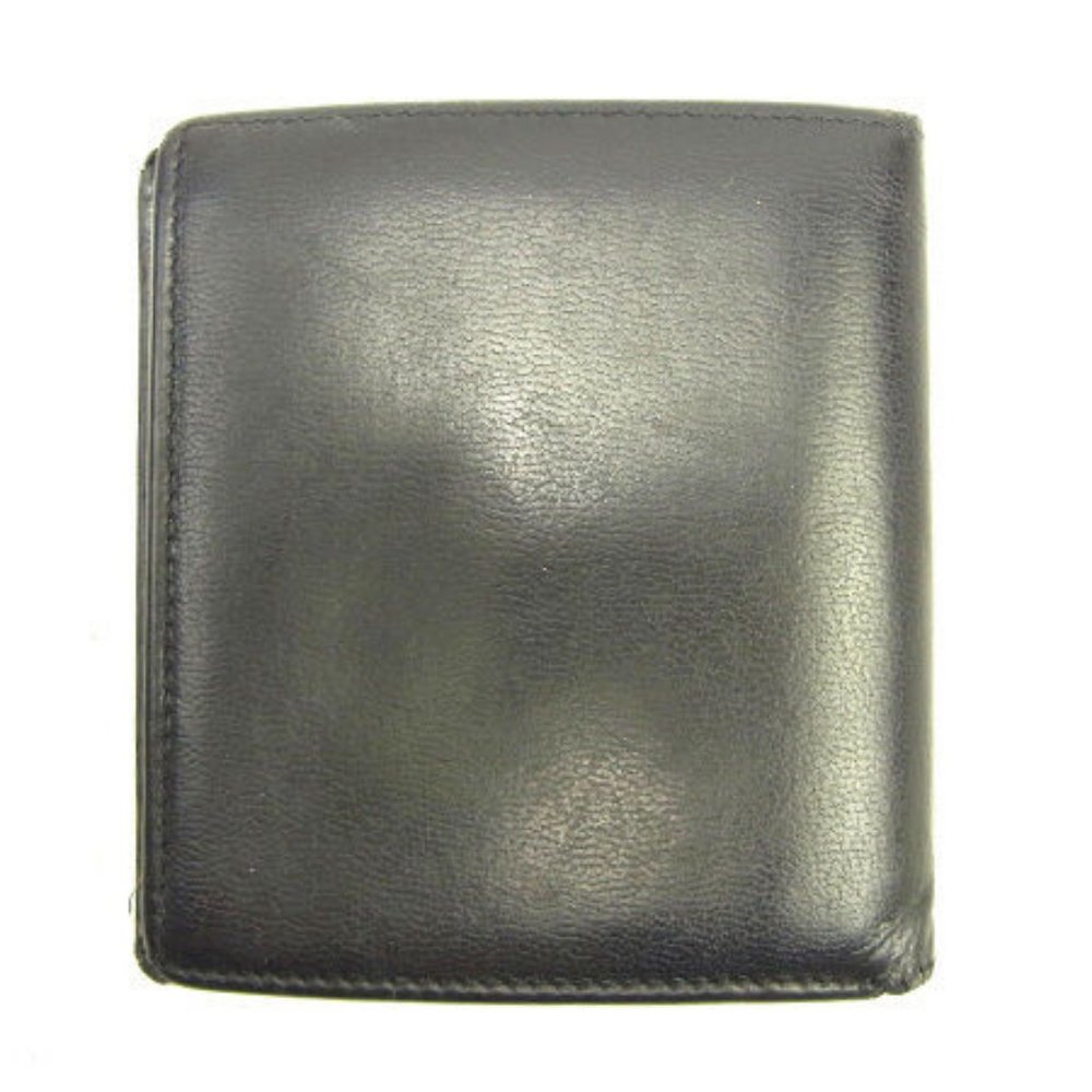 Authentic Gucci Wallet Purse Bifold Black Silver Mens Used - Picture 3 of 6